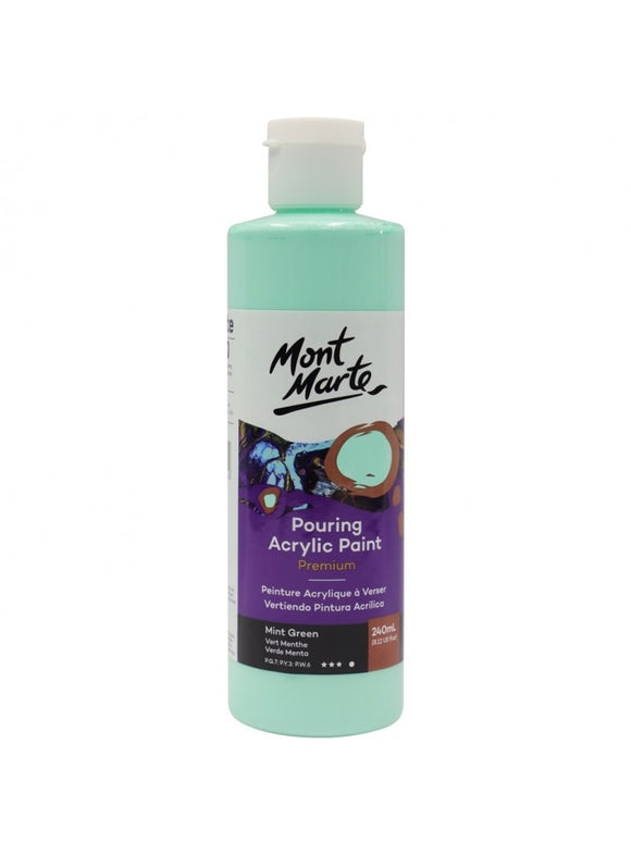Pouring Acrylic 240ml - Mint Green