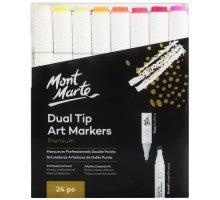 Dual Tip Art Markers 24pc