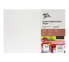 Cotton Watercolour Paper 300gsm A3 5 Sheets