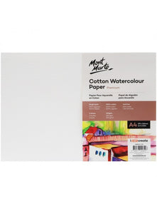 Cotton Watercolour Paper 300gsm A4 5 Sheets