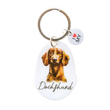 PET KEYRING - DACHSHUND