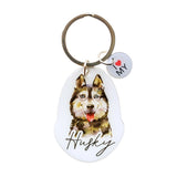 PET KEYRING - HUSKY