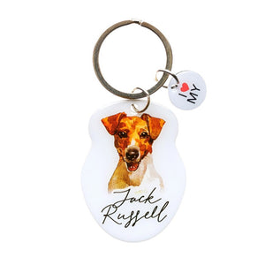 PET KEYRING - JACK RUSSELL