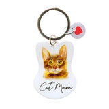 PET KEYRING - CAT MUM