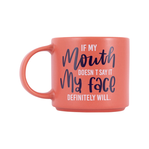 CHEEKY FACE MUG