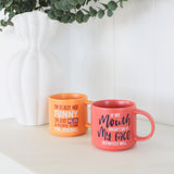 CHEEKY FACE MUG