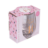 CELEBRATION 40TH GLITTER STEMLESS GLASS