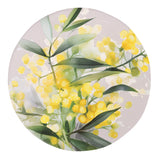 NATIVE BLOOMS YELLOW WATTLE CERAMIC COASTER