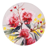 NATIVE BLOOMS RED WATTLE CERAMIC COASTER