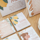 TUSCAN SUN SISTER CERAMIC MAGNET
