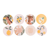 TUSCAN SUN LEMON TRIO CERAMIC COASTER