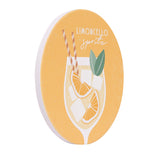 TUSCAN SUN LIMONCELLO CERAMIC COASTER