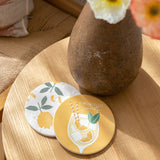 TUSCAN SUN LIMONCELLO CERAMIC COASTER