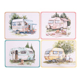 CARAVAN PLACEMATS SET OF 4