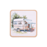 CARAVAN COASTERS SET OF 4