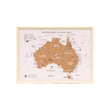 CARAVAN AUSTRALIA TRAVEL MAP