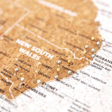 CARAVAN AUSTRALIA TRAVEL MAP