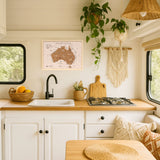 CARAVAN AUSTRALIA TRAVEL MAP