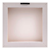 COTTAGE GROVE PINK HEN FRAMED CANVAS 44X44