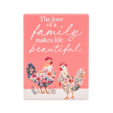 COTTAGE GROVE FAMILY CERAMIC MAGNET