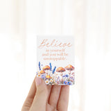 COTTAGE GROVE BELIEVE CERAMIC MAGNET