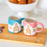 COTTAGE GROVE BLUE HOUSE MUG