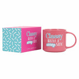 CHEEKY CLASSY SAVAGE MUG