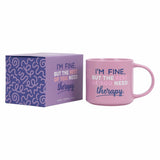 CHEEKY THERAPY MUG