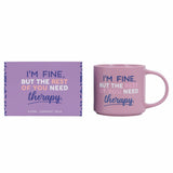 CHEEKY THERAPY MUG