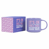 CHEEKY GOOD TASTE MUG