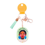 BILLIE JOURNEY IS YOURS KEYCHAIN