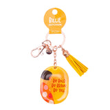 BILLIE BE BOLD KEYCHAIN
