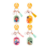 BILLIE FEARLESS HEARTS KEYCHAIN 