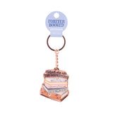 FOREVER BOOKED BOOK STORE KEYCHAIN