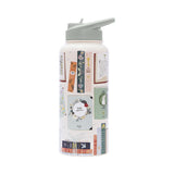 FOREVER BOOKED INSULATED DRINK BOTTLE