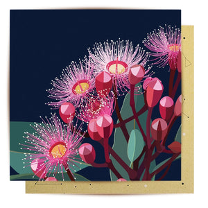 GREETING CARD EUCALYPTUS BLOOM