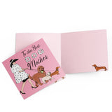 GREETING CARD - BEST DOG MOTHER