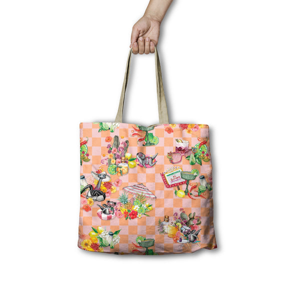 SHOPPING BAG - GUSSET MARGARITAVILLE