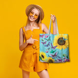 SHOPPING BAG - SUNNY BUTTERFLIES