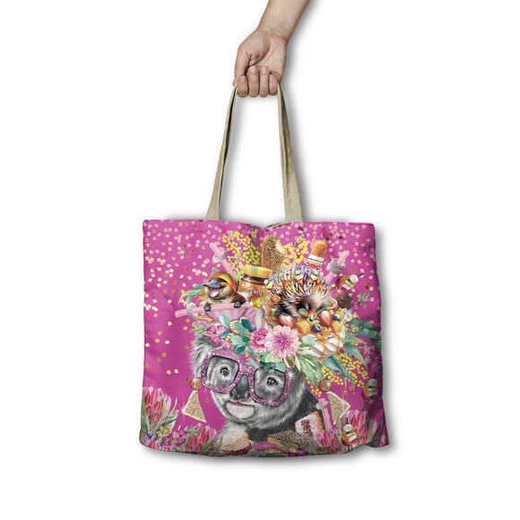 SHOPPING BAG - FOODIE KOALA