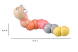 CALM & BREEZY WOODEN JOINTED WORM ASST