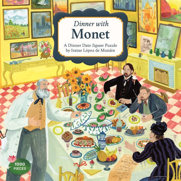 Dinner with Monet 1000 pce - Iratxe López de Munáin